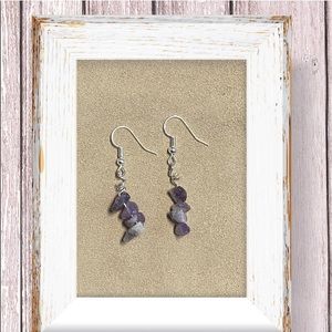 Amethyst Drop Earrings
